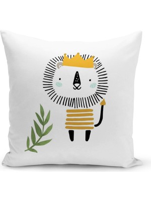 Filamente Çocuk Bebek Odası Dijital Baskılı Kırlent Kılıfı