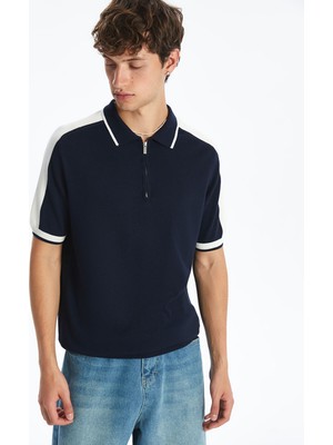 Lc Waikiki Yeni Sezon Polo Yaka Kısa Kollu Erkek Triko Kazak