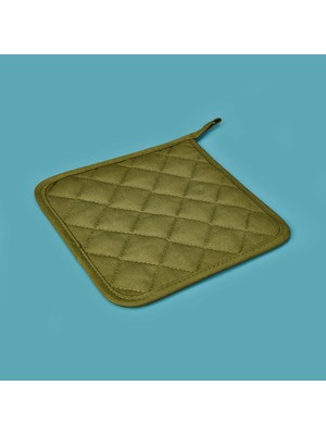Gabardin Tutaç - Yeşil - 20X20 cm