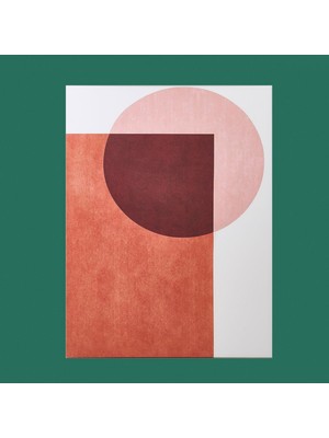 Matmel Deco Earthy Hues Kanvas Tablo - Kahverengi - 75X100 cm