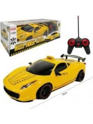 Matmel Şarjlı Uzaktan Kumandalı Taksi Sarı Renk Şarj Edilebilir Özellik