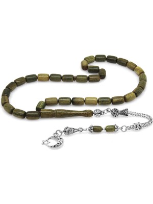 Tesbihane Kararmaz Metal Püsküllü Kapsül Kesim Pelesenk Tesbih