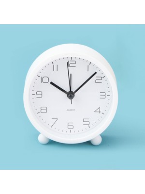 Kpm Kronos Masa Saati - Beyaz - 9x4 cm