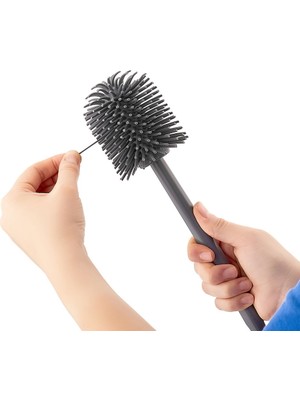 Gondol Silikon Tuvalet Fırçası - Asorti