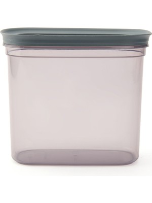 Gondol Vinto Dikdörtgen Erzak Kabı - Gri - 2,1 Lt