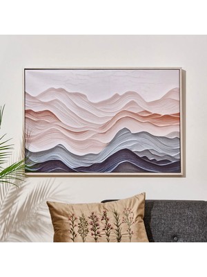 Matmel Deco Montana Tablo - Renkli - 90X60 cm