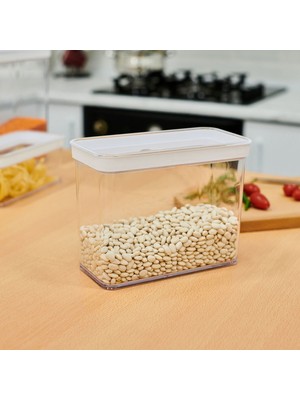 Gondol System Dikdörtgen Saklama Kabı - 2 Lt