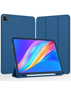 BuLand Store Apple iPad Pro 11 (2021) 3. Nesil Kalemlikli Yatay Standlı Versa Smart Kılıf A2377 A2459 A2301 A2463