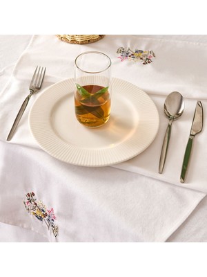 Matmel Soft Fancy Granny Runner - Beyaz - 50X140 cm