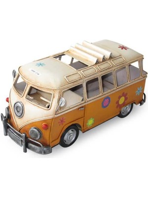 Dekoratif Metal Minibüs Biblo Dekoratif Hediyelik