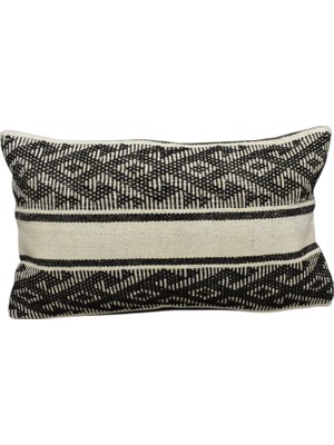 Kilim Antik El Dokuma Lumbar Kilim Kırlent Yastık Kılıfı 0282 - Yeni - Çok Renkli