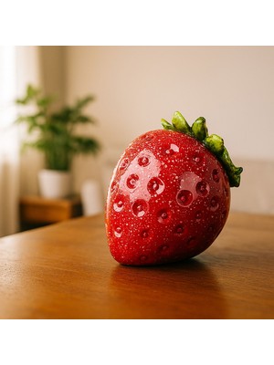 Matmel Deco Strawberry Dekor - Kırmızı - 13 cm