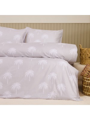 Matmel Soft Palmia Tek Kişilik Nevresim Takımı - Bej