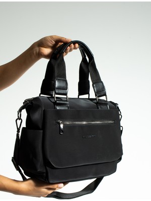 Sanmorris Glc Ayarlanabilir Çapraz Askılı Çok Bölmeli El ve Omuz Çantası 1383