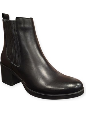 Venüs 25021503K Topuklu Klasik Deri Kadın Bot