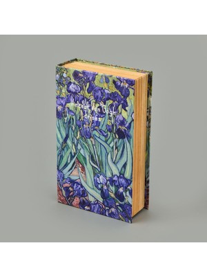 Matmel Deco Irises Dekoratif Kutu - Mavi / Yeşil - 19,5X12X5 cm