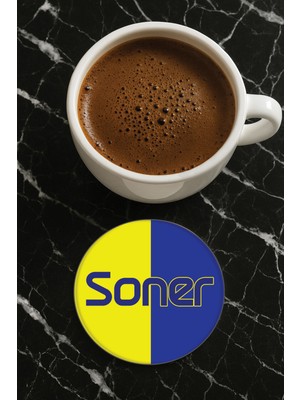 Nurdic Kişiye Özel Isim Yazılı Pleksi Mumluk / Bardak Altlığı Temalı 10X10CM Model İSIM74