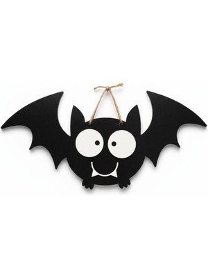 Halloween Temalı Sevimli Yarasa Duvar-Kapı Dekoru