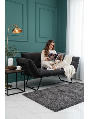 AVYNA Italy Style Premium Katlanır Yataklı Ikili Kanepe – Modern Mekanizmalı Çekyat Berjer Koltuk