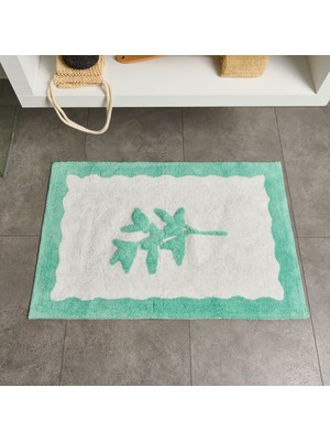 Matmel Soft Granny Summer Tufting Banyo Paspası - Beyaz - 60X90 cm