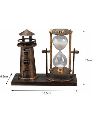 Teknodayım Eyfel Kulesi ve Deniz Feneri Dekoratif Masa Biblosu Hediyelik