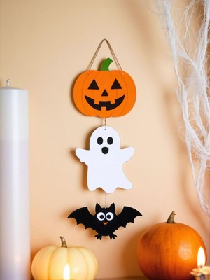 Halloween Temalı 3'lü Duvar-Kapı Sevimli Dekor Ürünü