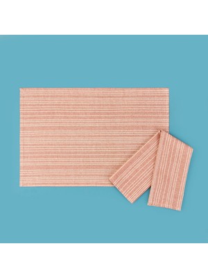 Lulea 2'li Kurulama Bezi - Bej - 40X60 cm