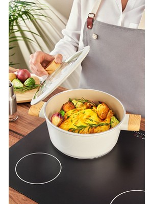 Emsan Swiss Crystal Derin Tencere 24 cm