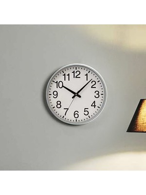 Matmel Simplex Duvar Saati - Beyaz - 38 cm