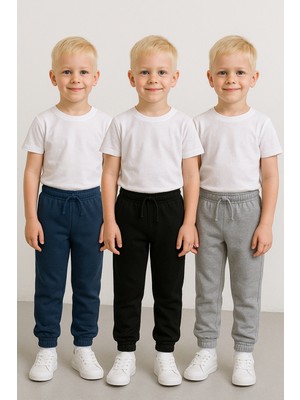 3 Adet Cocuk Eşofman Altı