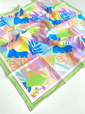 Silk Home Tivil Saf Ipek 11406-623 Yeşil Karışık Desen