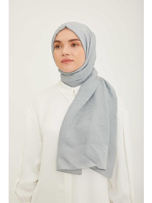 Armine Trend Buz Mavi Hazan Şal 3 - 23018
