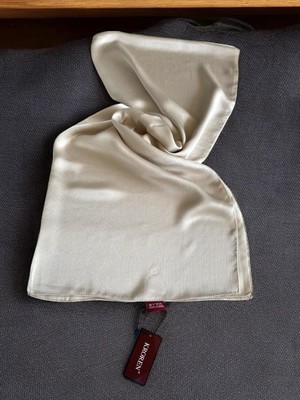 Kroren Jan Jan Açık Bej  Düz Renk Şal 7301-759