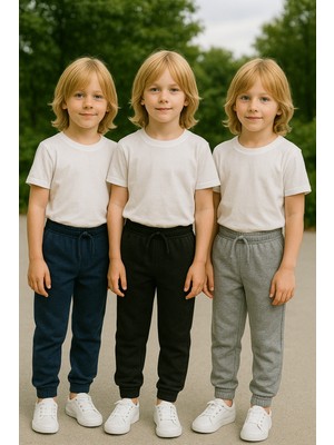 3 Adet Cocuk Eşofman Altı