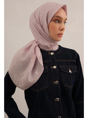 Armine Lyocell Eşarp 3 - 43 Lila Desenli 47359