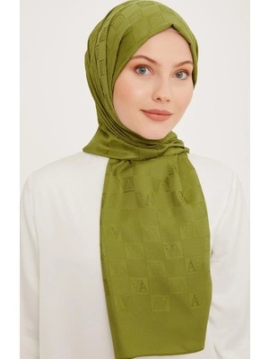 Armine Trend Inci Monogram 3 - 61 Haki