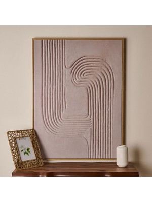 Matmel Deco Benoit Tablo - Bej - 100X75 cm