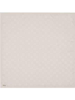 Aker Dama Monogram Eşarp -  Krem  -  1070600 - 912