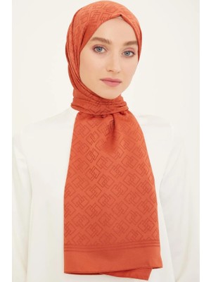 Armine Trend Safir Şal 3 - 241838 Kiremit