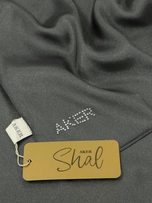 Aker Kristal Şal 3030100 - 972 Antrasit Gri