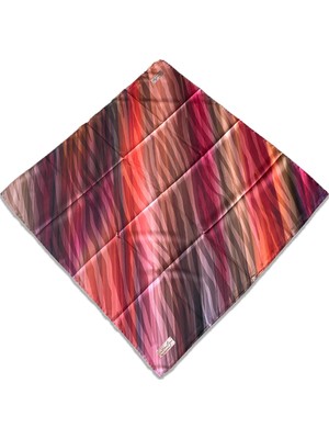 Az Hatalı Polyester La Boutique Bej Karma Desen Eşarp 1806 - 06  34790