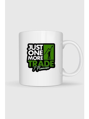 Bahriyeli Collection  Investor Stock Market Trader Sticker Tasarımlı Kupa Bardak