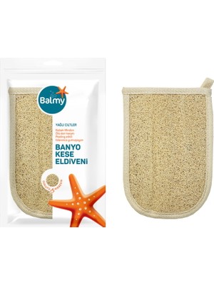 Balmy Loofah Havlu Banyo Eldiveni