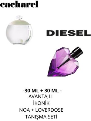 Cacharel Noa + Loverdose Tanışma Seti
