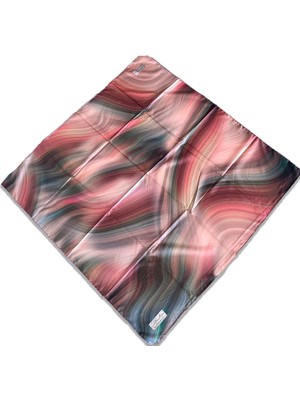 Az Hatalı Polyester La Boutique Pembe Karma Desen Eşarp 1801 - 09  34800