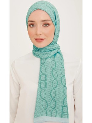 Armine Trend Turkuaz Karma Desen 10007 - 05