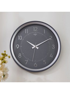 Matmel Duvar Saati - Füme - 36 cm