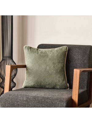 Matmel Soft Asas Kırlent - Yeşil - 45X45 cm