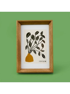 Matmel Deco Monza Çerçeve - Kahverengi - 15X10 cm