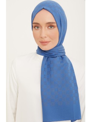 Armine Trend P.monogram Şal 3218 Mavi